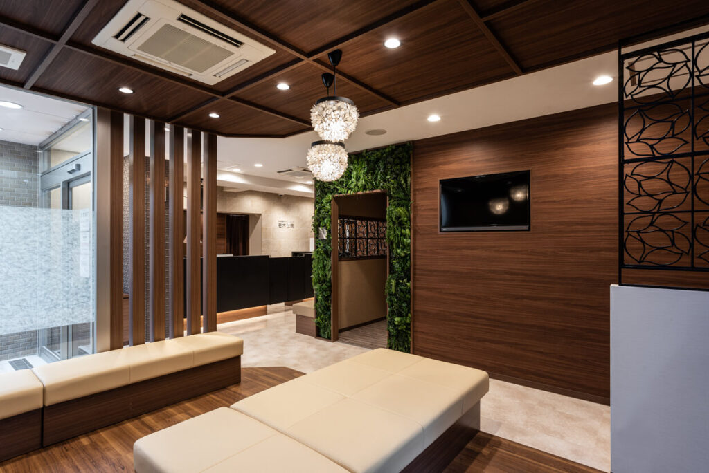 老木医院の院内の様子（患者が安心して過ごせる空間づくり）